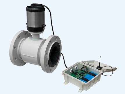 電池供電電磁流量(liang)計